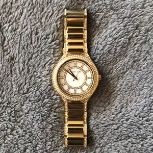 Women’s MICHAEL KORS GOLD WATCH WITH CRYSTALS